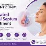 Professional feature image illustrating Deviated Nasal Septum Treatment at Dr. Bhagat's ENT Clinic in Hadapsar, Pune, showing expert ENT care to improve breathing and relieve sinus problems.