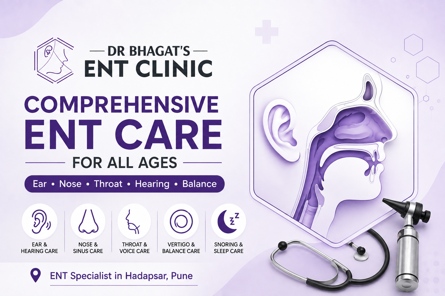ENT Doctor in Hadapsar: Comprehensive Ear, Nose and Throat Care