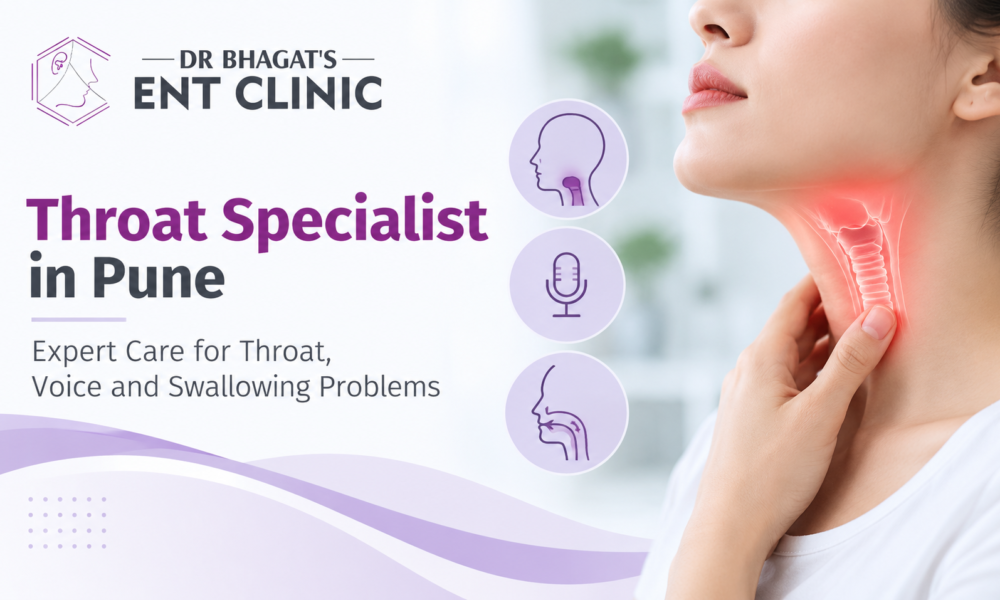 Throat Specialist in Pune for throat, voice and swallowing problems
