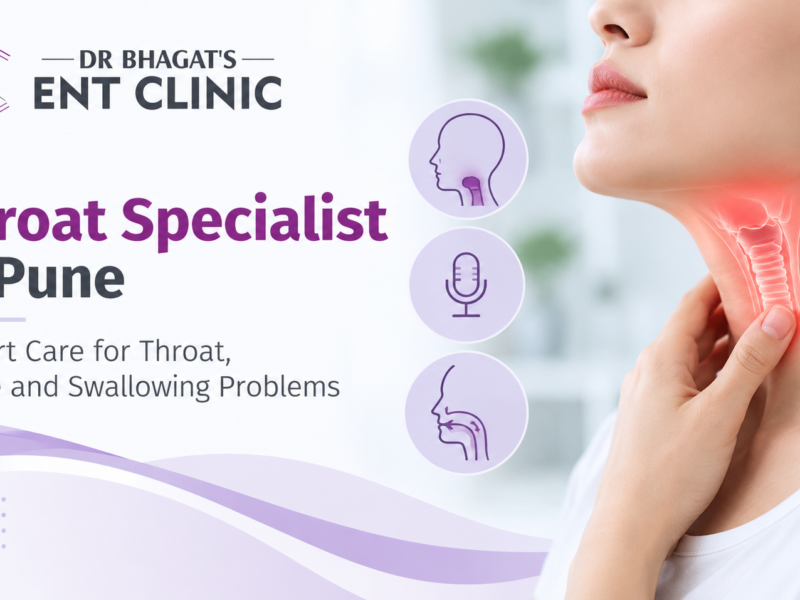 Throat Specialist in Pune: Expert Care for Throat, Voice and Swallowing Problems