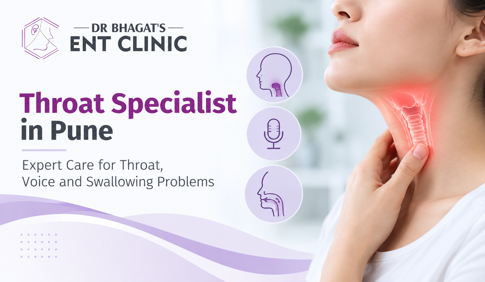Throat Specialist in Pune: Expert Care for Throat, Voice and Swallowing Problems
