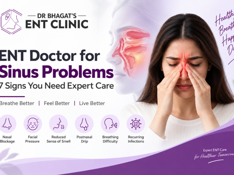 ENT Doctor for Sinus Problems: 7 Signs You Need Expert Care