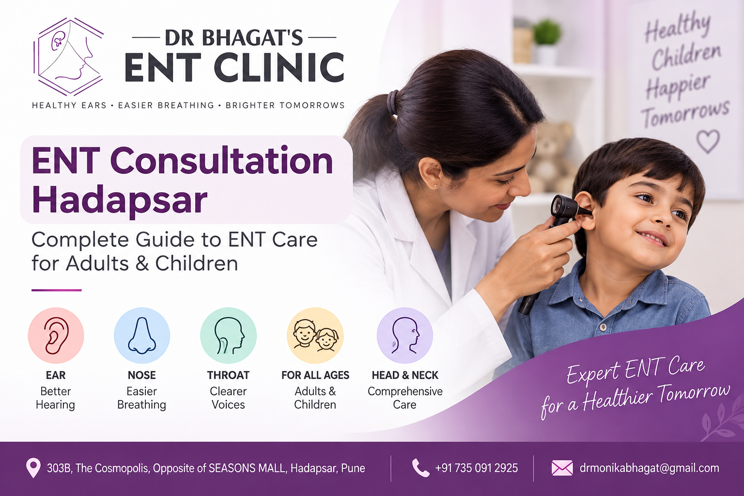 ENT Consultation Hadapsar: Complete Guide to ENT Care for Adults & Children